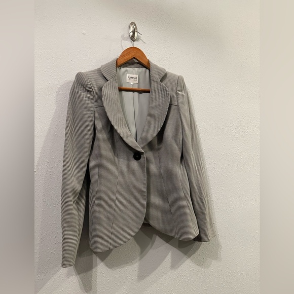 Armani blazer woman size 6 gray - Picture 2 of 6